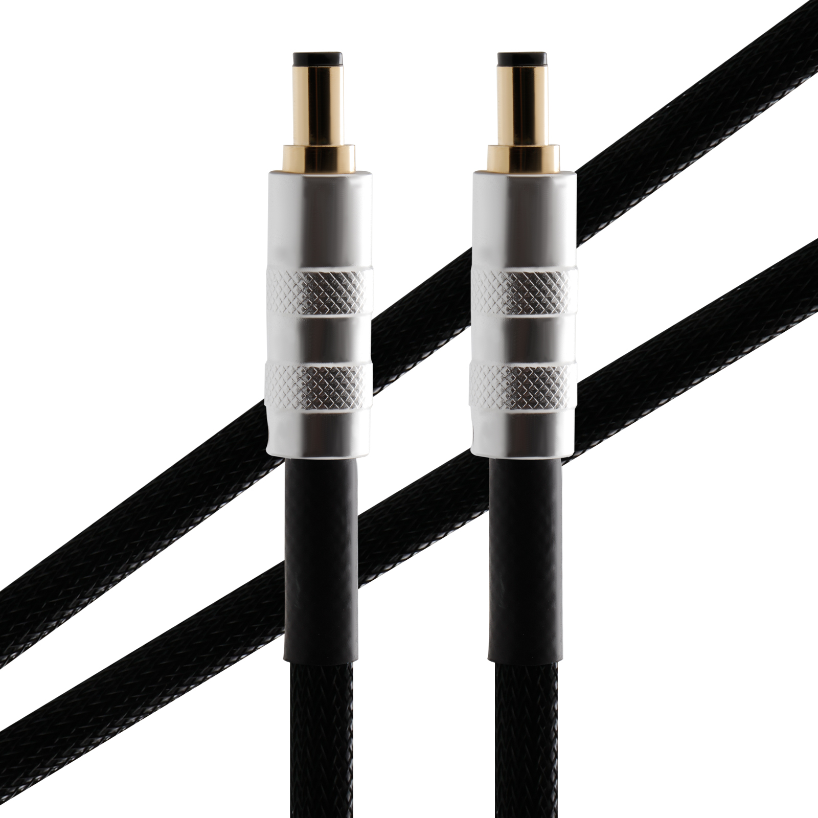 Cavo di alimentazione CC OFC di fascia alta 2x23AWG Ciao-fi DC 2,5 mm/2,1 mm connettore maschio cavo di prolunga Audio dedicato per audiophile