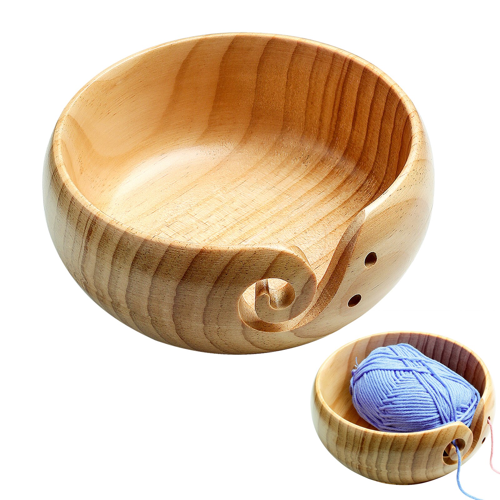 Bowl Knitting Bowl Yarn Bowl Storage Bowl Wool Storage Bowl Organizer Lovely Knitting Sewing Supplies 17x12cm Yarn Storage Bowl