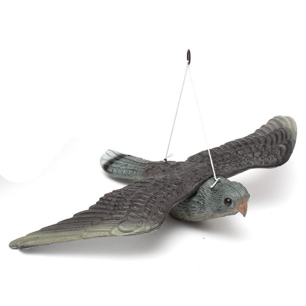Falke Taubenschreck Vogelschreck 53cm, für dach Fenster und balkone zu