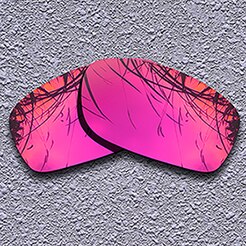 Polarized Replacement Lenses for Oakley Fives Squared Sunglasses - Multiple Choices: Purple Red