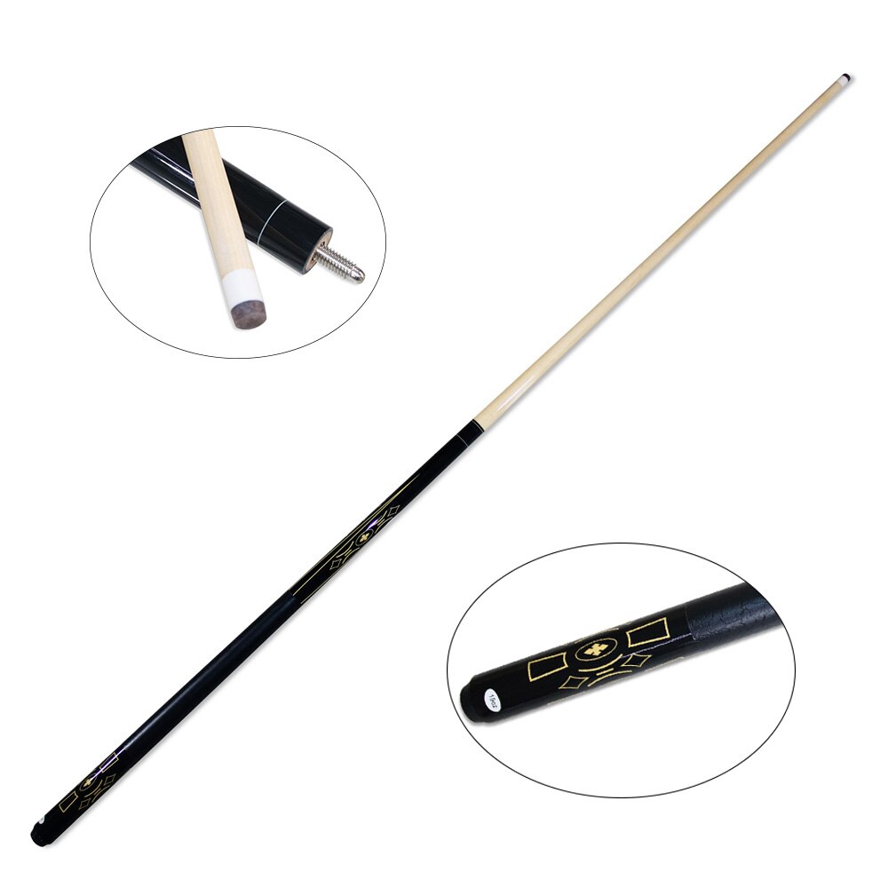 Maple Pool 1/2 Jointed Cue Stick Billiard Accessory for