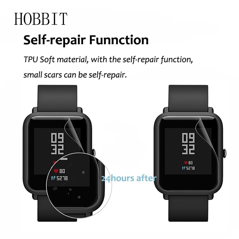 3- pack fitnessarmband-schermbeschermer voor lemfo  l6 l5 sporthorloge, antikras-lcd-beschermfolie voor lemfo