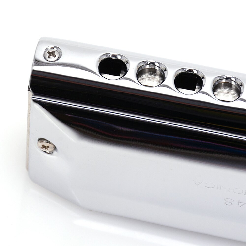 Chromatic Harmonica 16 Holes 64 Tones Mouth Organ ... – Grandado