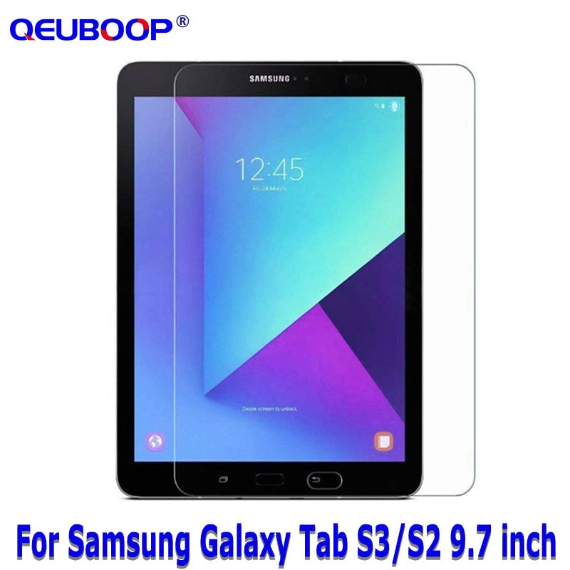Vidrio protector de pantalla para Samsung Galaxy Tab S2 S3 9,7 pulgadas SM-T810 T815 T817 T819 T820 SM-T825 T829 película de vidrio templado