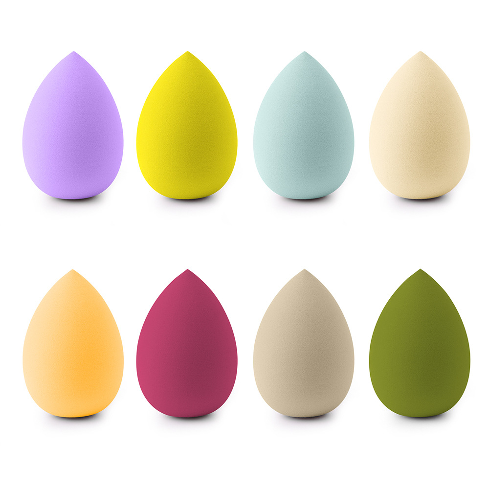 7pcs Beauty Egg Set Gourd Water Puff Makeup Puff Set Colorful Cushion Cosmestic Sponge Tool Wet and Dry Use