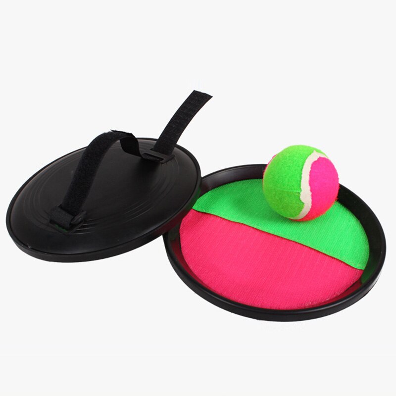 1Set Kinderen Palm Vangen Kleverige Bal Speelgoed Set Outdoor Ouder-kind Interactieve Sport Gooien En Vangen Bal Speelgoed set Leuk Cadeau