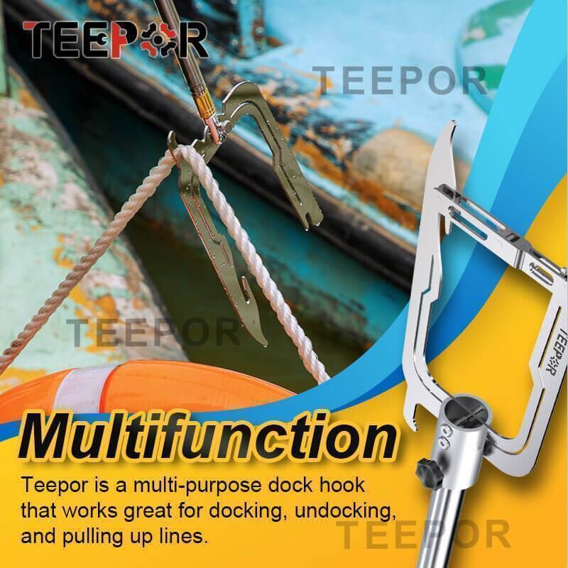 TEEPOR Boat Hook Easy Long-distance Threader)