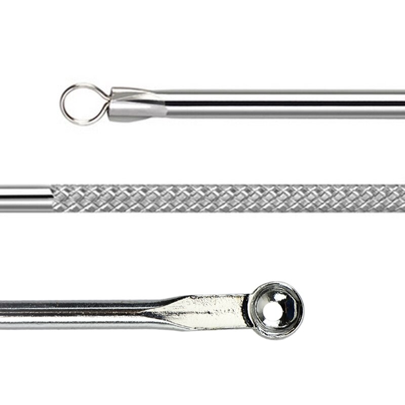 Punto Boutons Acné mancha Comedone Extracteur removedor de Outil Q84B