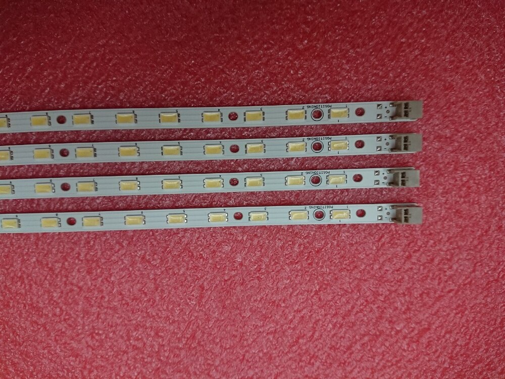 Barra de luces LED de retroiluminación, accesorio para Sharp LK400D3LB43 40PFL6606 40PFL6606D 40PFL7606/78 40PFL7606D, novedad, 4 unids/set/juego