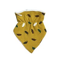 Baby Thick Warm Triangle Scarf Saliva Towel Feeding Bib Toddler Soft Burp Cloths Infant Winter: yellow