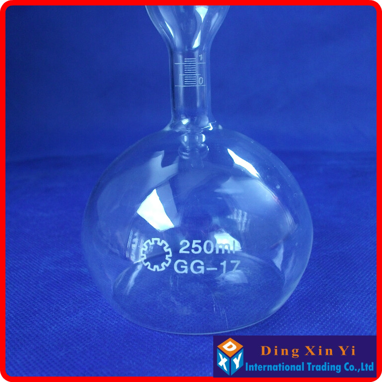 Picnómetro Le de 250ml, frasco Le Chatelier, picnómetro sólido de 0-24ml