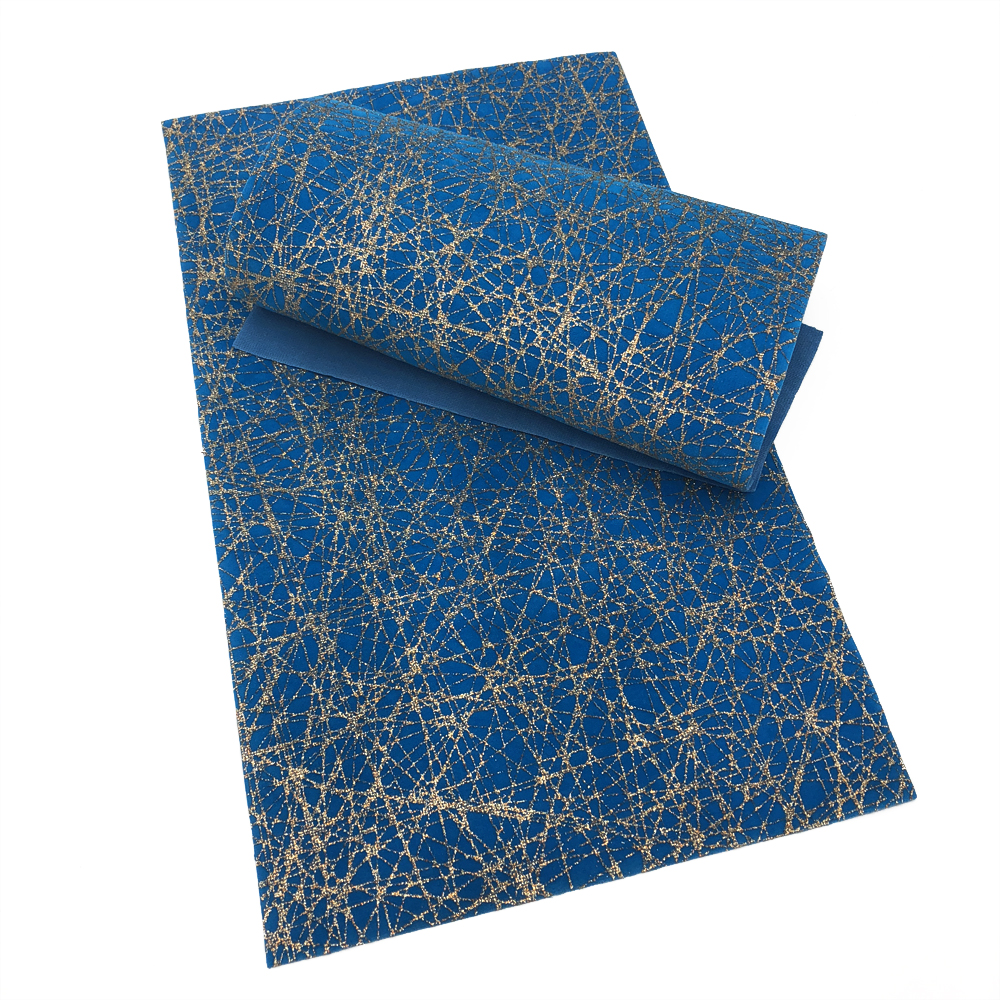 20*33cm geometriske høyhælte sko mønstre trykt glitter kunstskinn stoffark, gjør-det-selv håndlagde materialer ,1 yc 3442: 1061338008