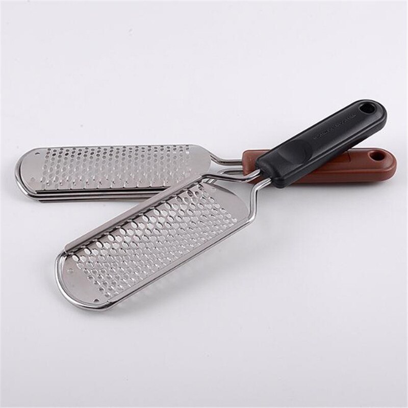 1 Pc durable Foot File For pedicure Stainless Pedicure Tools Dead dead skin remover for feet Blade foot care brush Callus