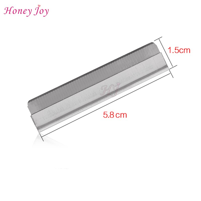 10 pièces rasoir Fimo polymère argile cannes tiges lame Cutter pour 3D Nail Art décorations fruits bâtons breloques tranches outils feuille bricolage ensemble