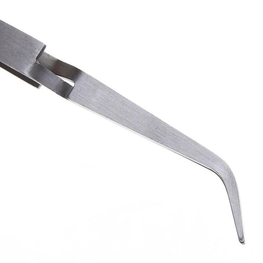Titanium Nail C Curve Pinching Pusher Tool Multi Function Clamp Sculpted Acrylic Nails Pincher