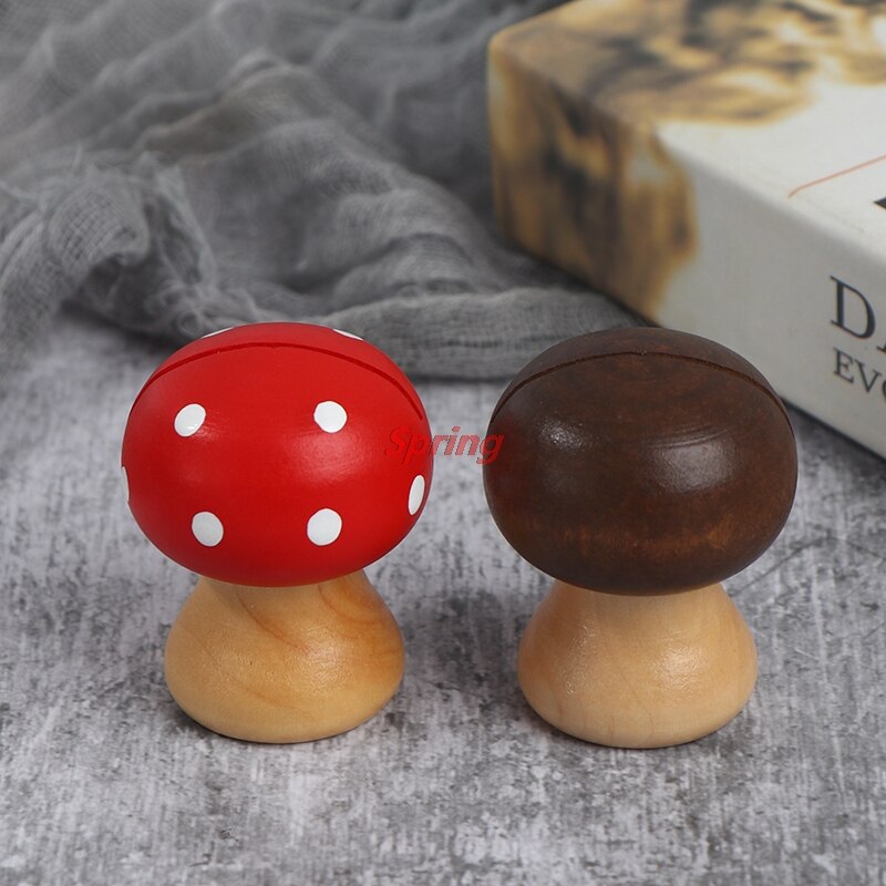 Teak paddenstoelen decoratie 60 cm - SDB Living Houten paddenstoel decoratie