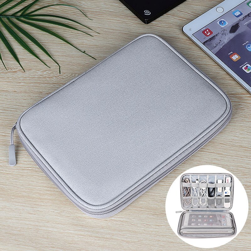 Reise Kabel Organizer Tasche Digital Speicher Tasche Kasten Wasserdichte Elektronische Zubehör Beutel Gerät USB Kopfhörer Energie Bank fallen: grau