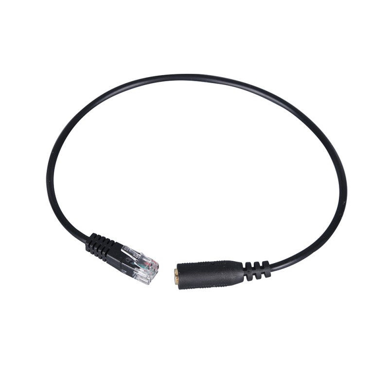 3.5mm Plug Jack to RJ9 Headset to for Office Phone Adapter Cable