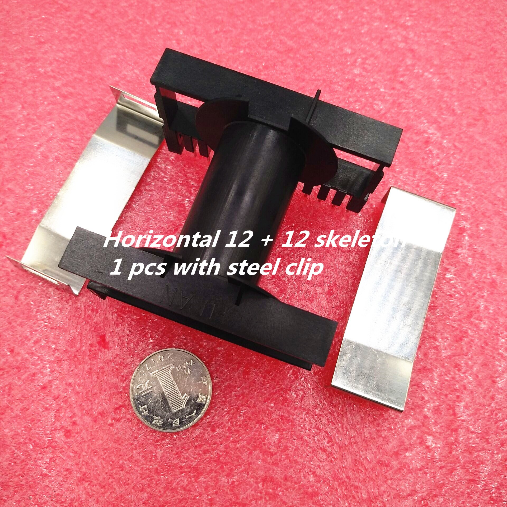 ETD59 / EC5962 Manganese Zinc Ferrite Core Horizontal 12 + 12 Skeleton High Frequency Transformer Core PC40: Type2