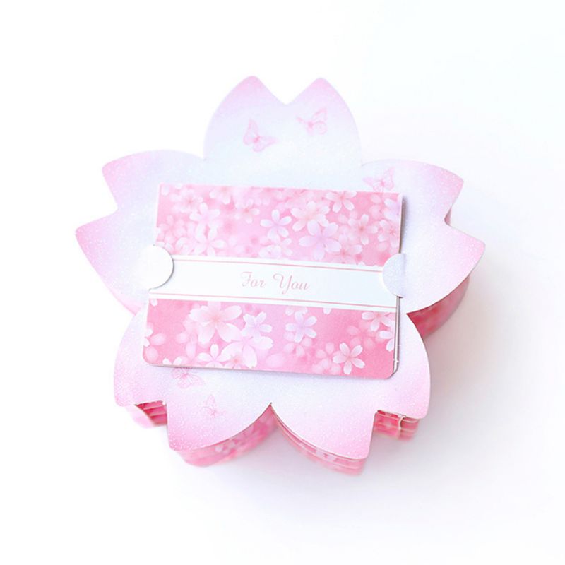 3D Pop Up Romantic Cherry Blossom Carving Box Wedding Invitation Card Birthday Christmas Mother's Day Gif