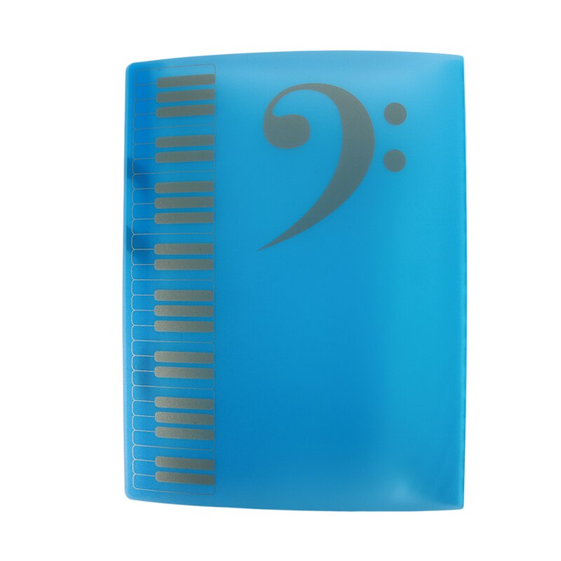 80 Sheets A4 Music Book Folders Piano Score Band Choral Data Book Large Capacity File Folder Portfolio Office Stationery