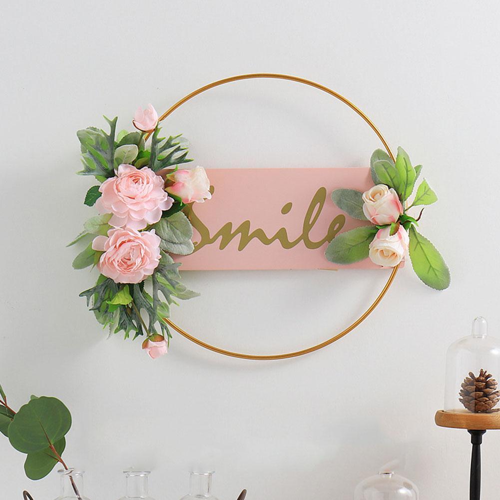 Garland Wall Decoration Indoor Welcome Card Garland pendant Decoration Decoration Metal Home Z9J7