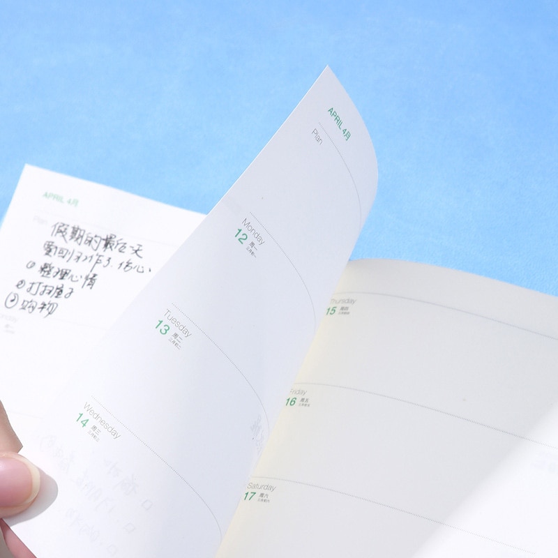 Agenda Planner Organizer Small A7 Diary Notebook and Journal Pocket Plan Notepad Weekly School Travelers Daily Note Book