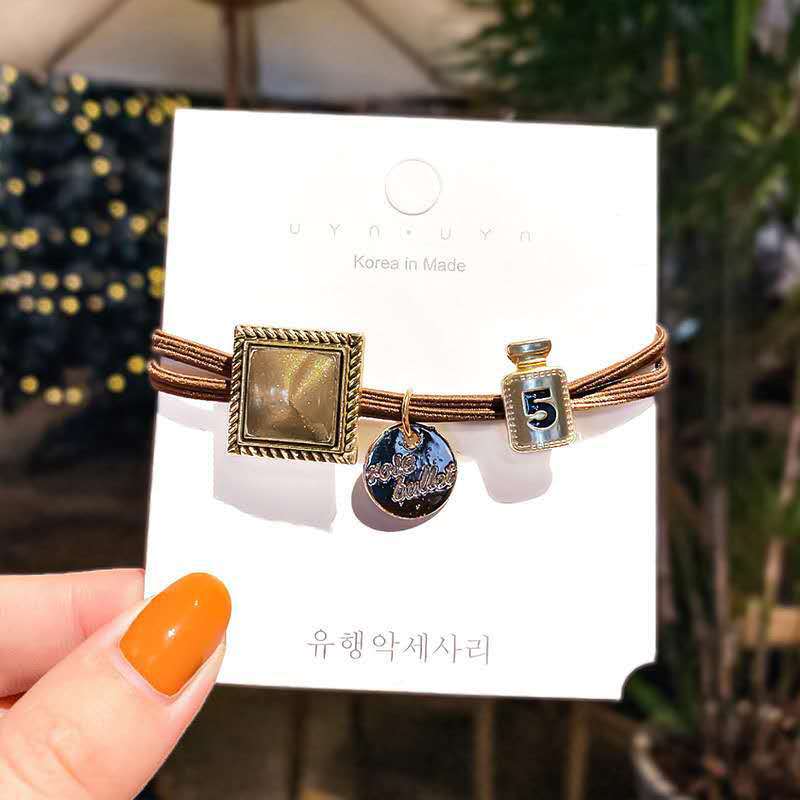 Trend Koreaanse Eenvoudige Duurzaam Chouchou Vrouwen Meisjes Elastische Haar Elastiekjes Holder Accessoires Tie Haar Touw Ring Hoofdtooi