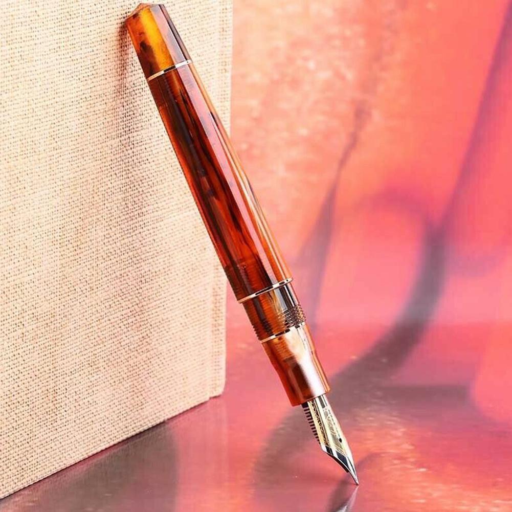 M800 MoonMan F pointe résine stylo plume Bock Nib / Moonman belle plume stylo 1 écriture Pc N2B8