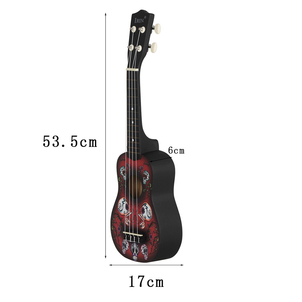 21 zoll Schädel aufbringen Ukulele Hawaii Gitarre Akustische Instrument Praxis Ukulele Instrument für Anfänger Musical