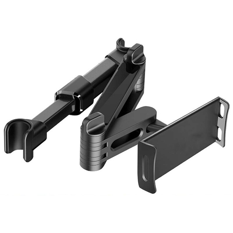 Auto tablet houder standaard auto hoofdsteun tablet houder universele achterbank tablet houder voor: Zwart