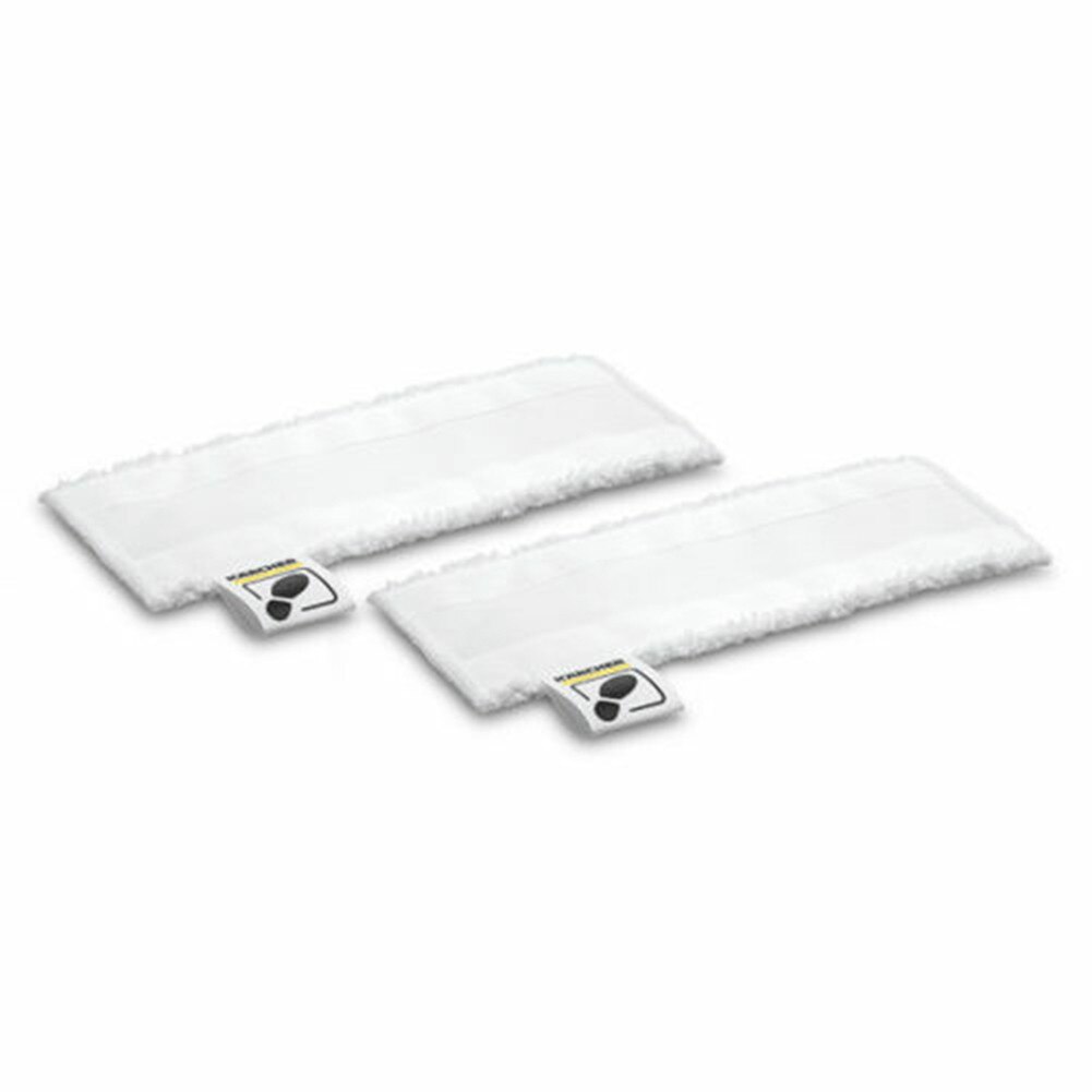 Outils de sol en tissu KARCHER EASYFIX 2.863 – 259.0 SC1 SC2 SC3 SC4 SC5 (34.5cm), 2 pièces, adaptés aux noms des appareils: nettoyeur à vapeur, vadrouille à vapeur