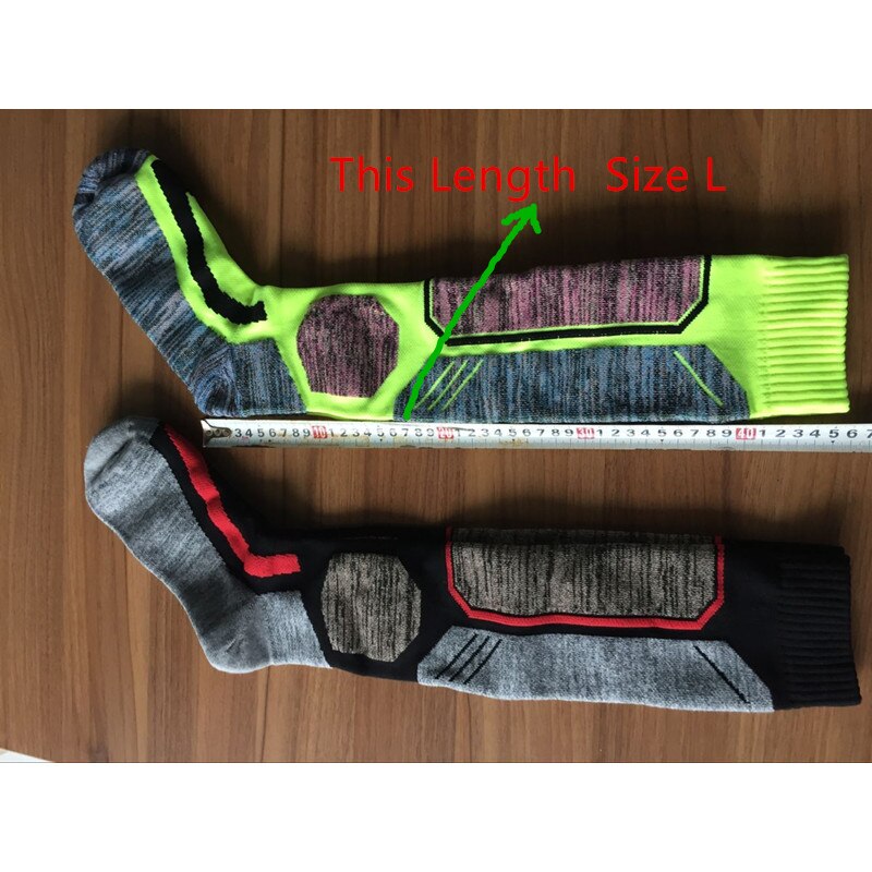 Winter Men Women Long Warm Cotton Ski Socks Outdoor Snowboarding Hiking Thicker Thermosocks Sports Socks