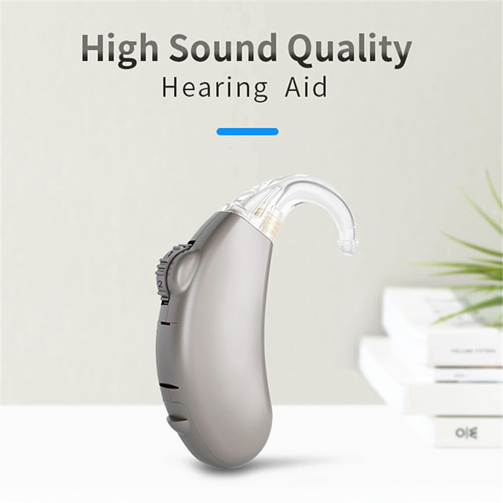 Kit de audífonos de alta Tono Bajo, ayuda auditiva ajustable detrás de la oreja, potenciador de sonido para el cuidado de la oreja para ancianos y sordos, mejor que Siemens,