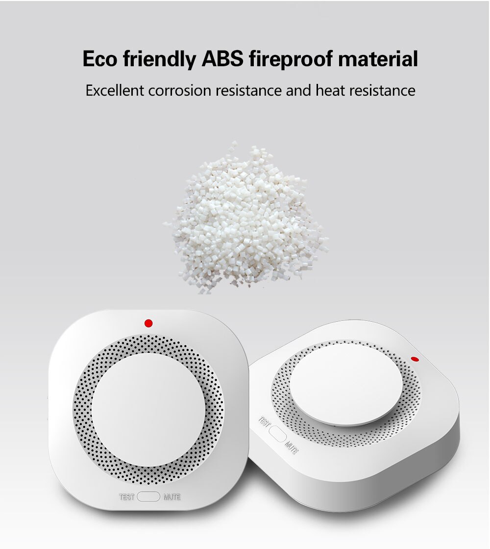 Wireless Smoke Fire Detector Alarm System For Home Security App Control Smart Life Sensor For 433mhz Smoke Alarm