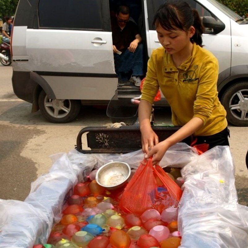 500 Stks/zak Grappige Water Ballonnen Speelgoed Magic Zomer Beach Party Outdoor Vullen Water Ballon Bommen Speelgoed Voor Kinderen Volwassen Kinderen