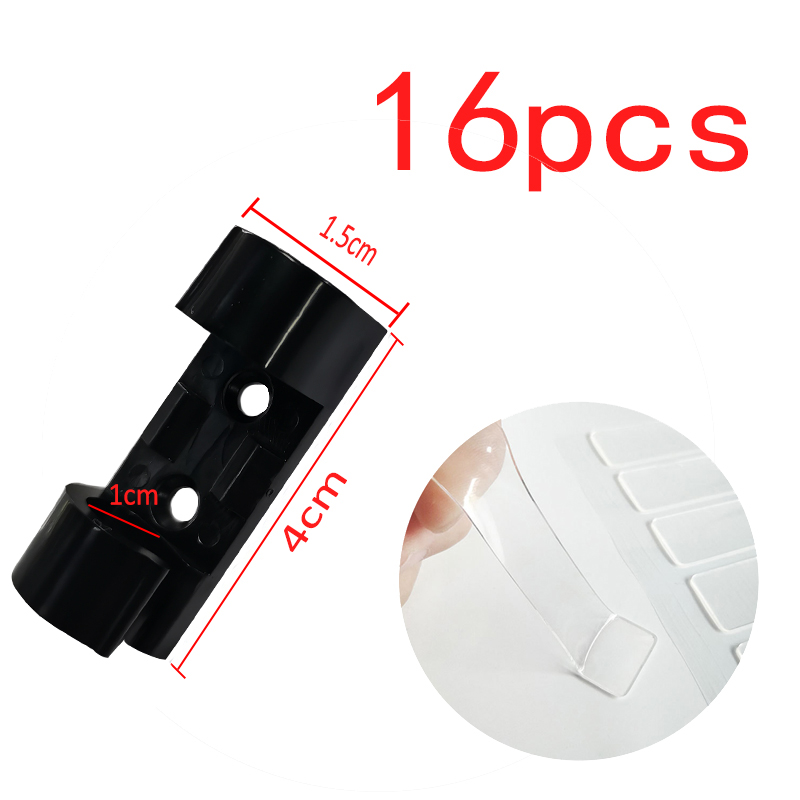 USB Cable Organizer Universal Cable Winder Desktop Tidy Cable Management Clips Cord Holder Wall Wire Manager Data Line Organizer: pink