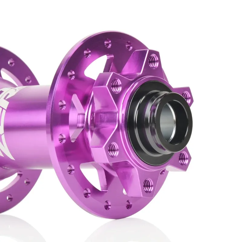 Koozer 450 Boost Front Hub TA 15x110 Thru Axle Hub 28H 32 Holes 6 Bolts Disc 2 Sealed Bearing Light Bike Parts Bicycle Hubs