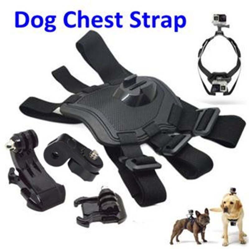 Gopro Accessoires Hound Verstelbare Hond Fetch Harness Borstband Huisdier Riem Mount Voor Gopro Hero 4 Sj4000 Xiaomi Yi Accessoires