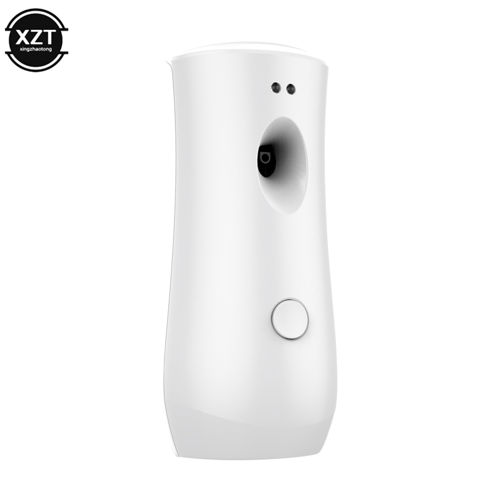 Automatische Luchtverfrisser Dispenser Getimede Spray Dispenser Wandmontage/Vrijstaande Geurverspreider voor Auto Thuis Kamer Benodigdheden: WHITE
