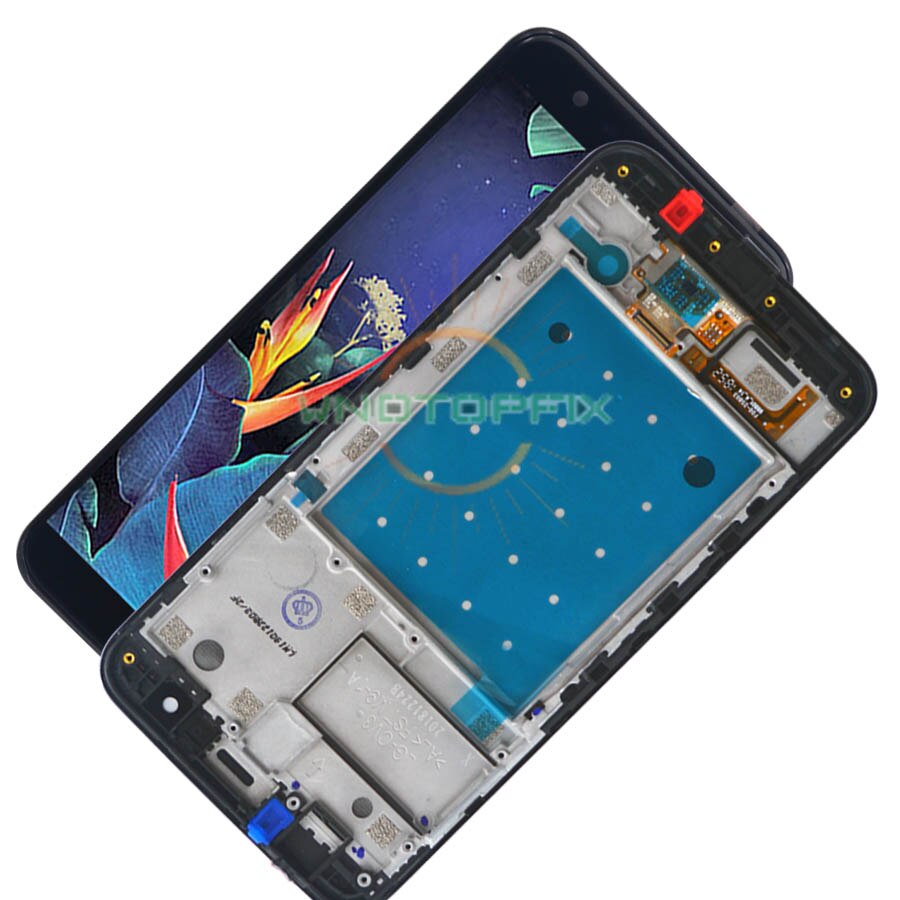 ORIGIANL For LG K11 LCD Display Touch Screen with frame for LG k11 display Digitizer Assembly Repair 5.3'' for lg x4 Lcd display