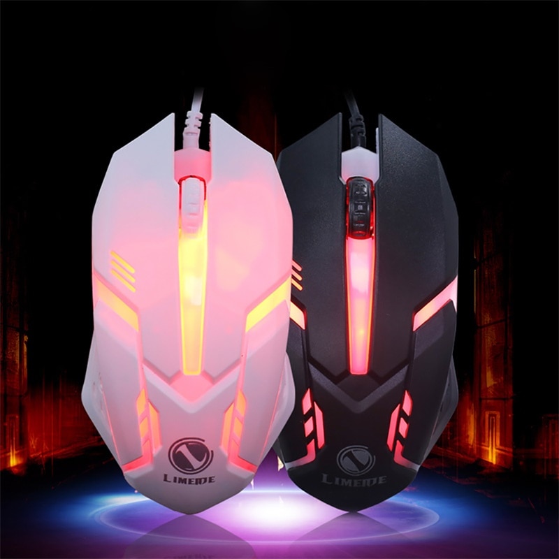 Willkey Gaming Keyboard RGB Backlit Keyboard With Gaming Mouse Set Russian Keyboard Mouse Gamer Kit For Computer Game PC Laptop