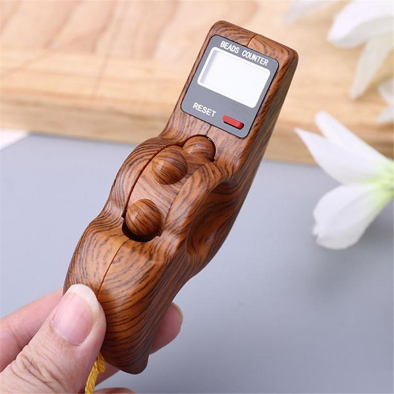 Portable Beads Counter Fall-Resistant Sturdy Accurate Lightweight Rotating Prayer Beads Durable Low Noise Digital Tool Juguetes