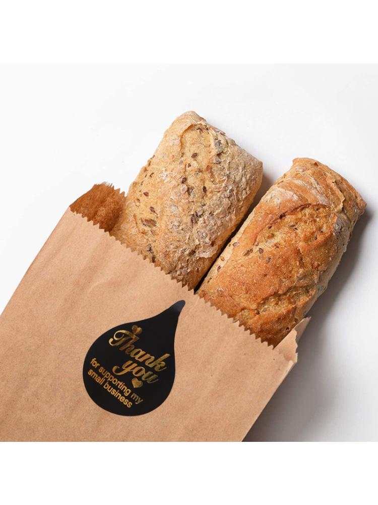 500pcs Thank You for supporting My Small Business Sticker Heart Seal Label R9JC