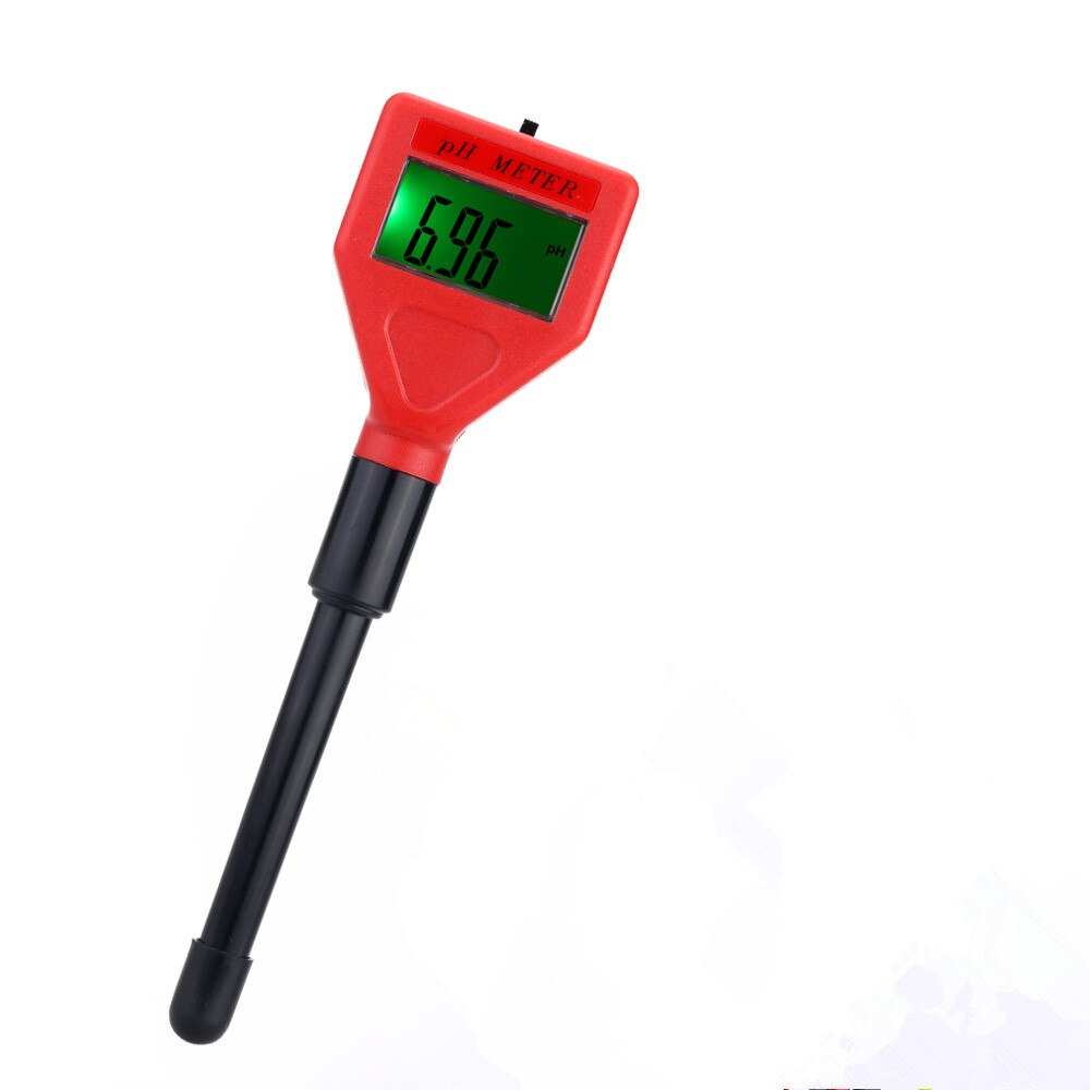 High Precision Sensitivity Mini Pen Style PH Meter Handheld Portable LCD Backlight Display Rechargeable PH Acidimeter Tester