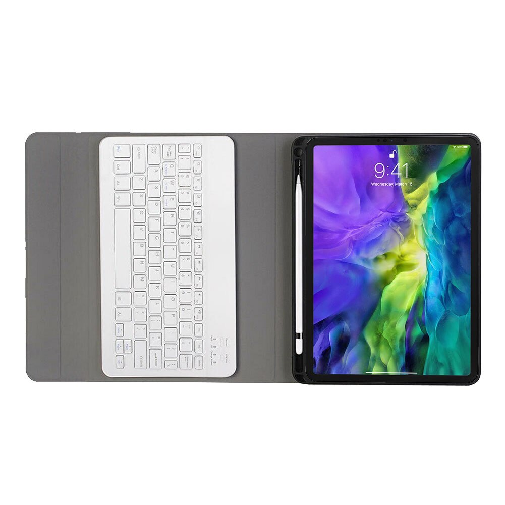 Toetsenbord Case Voor Ipad Pro 11 Inch Bluetooth Keyboard Stand Cover Voor Ipad Pro 11 Met Potlood houder Tablet Shell