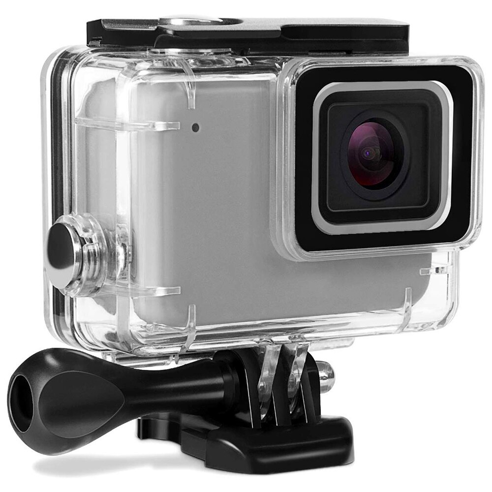 45m Onderwater Waterproof Case voor GoPro Hero 7 Zilver/Wit Duiken Beschermende Behuizing Shell Mount voor Actie camera accessoires