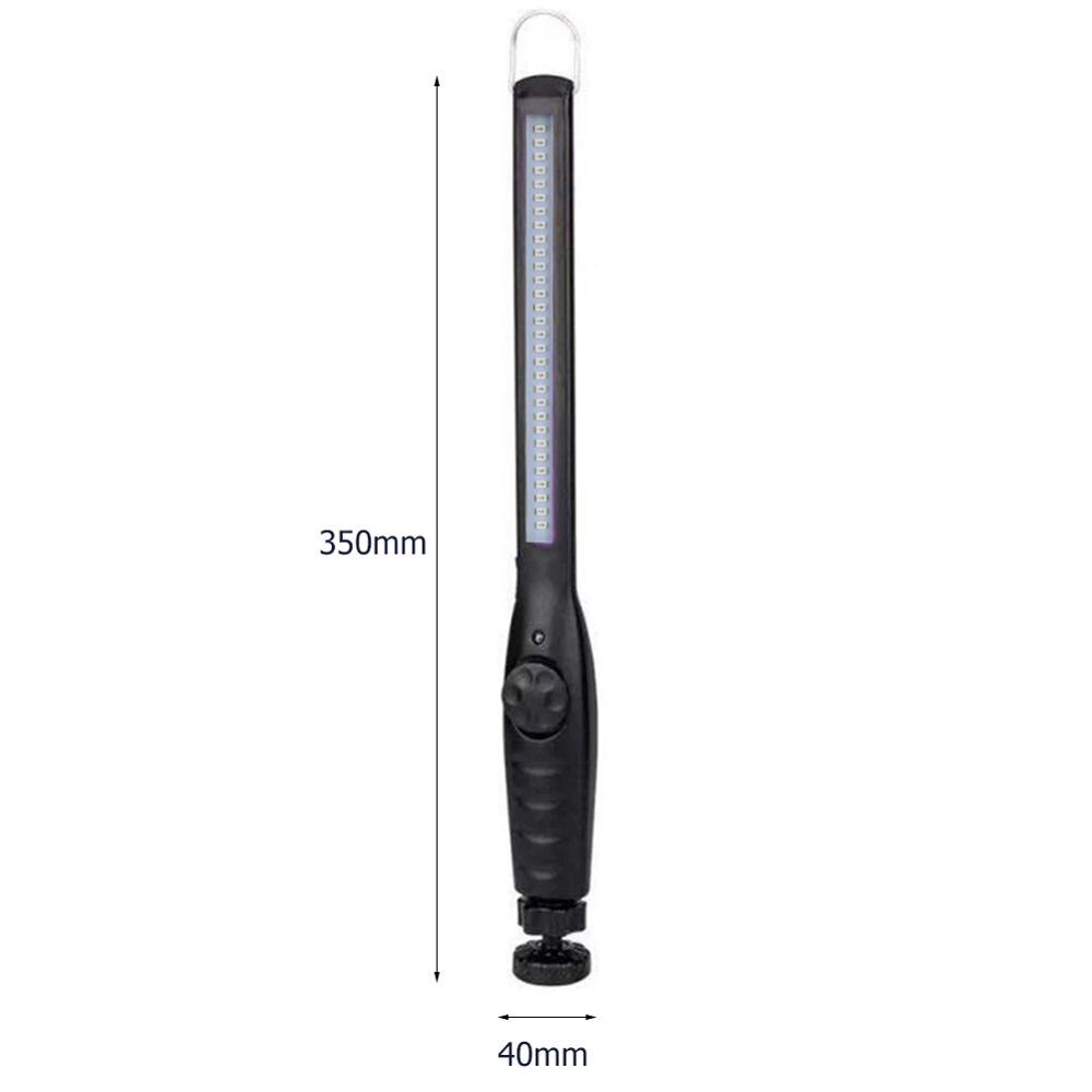 40/30 LED Home Ultraviolet Disinfection Lamp Portable Rechargeable Handheld Ultraviolet Fluorescent Light Bulb Violet Lamps