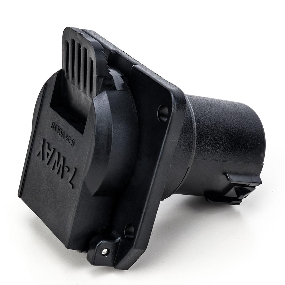 Enchufe de hoja de remolque de 7 vías Tirol T25419a conector de remolque de 6-24 V americano para luces de señal de remolque y vehículo www. subtitulos