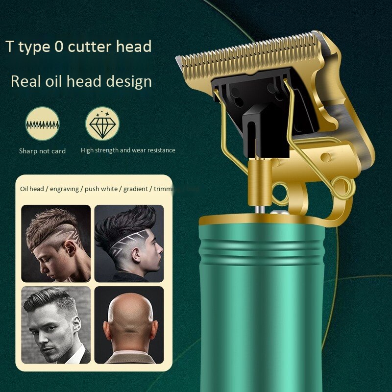 Professionele draadloze tondeuse met nul opening, elektrische trimmer, draadloze tondeuse